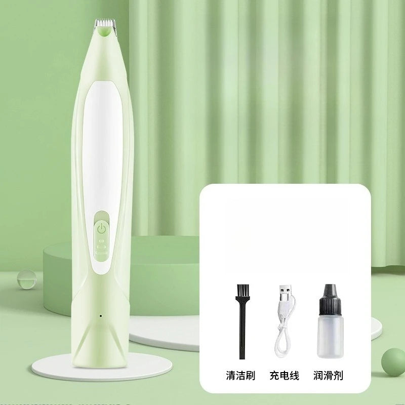 Ultimate Cordless Dog Grooming Clippers with LED Display - Low Noise & 18mm Wide Blade for Perfect Paw Trimming!