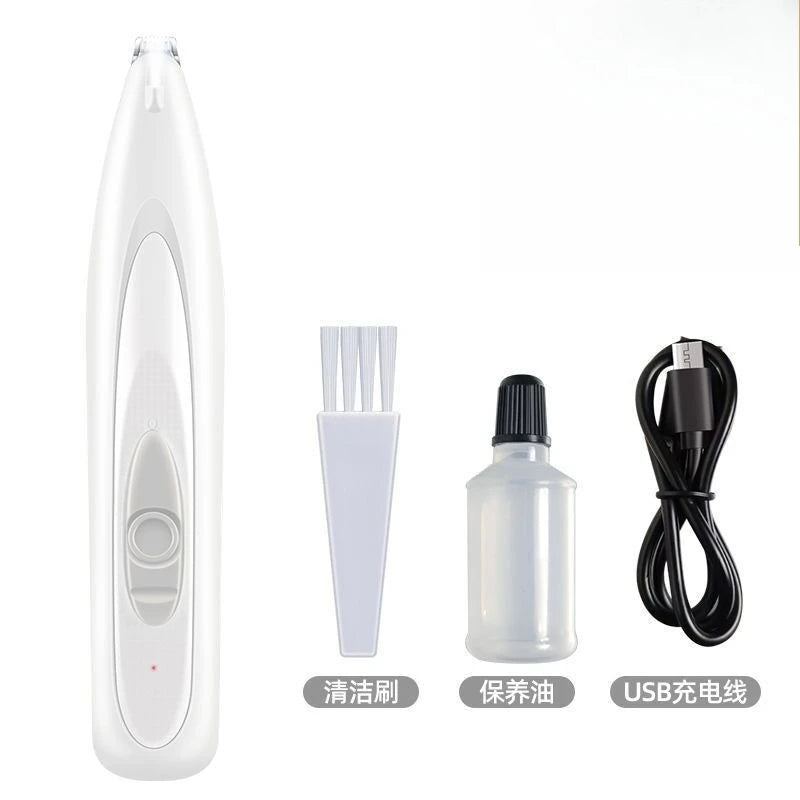 Ultimate Cordless Dog Grooming Clippers with LED Display - Low Noise & 18mm Wide Blade for Perfect Paw Trimming!